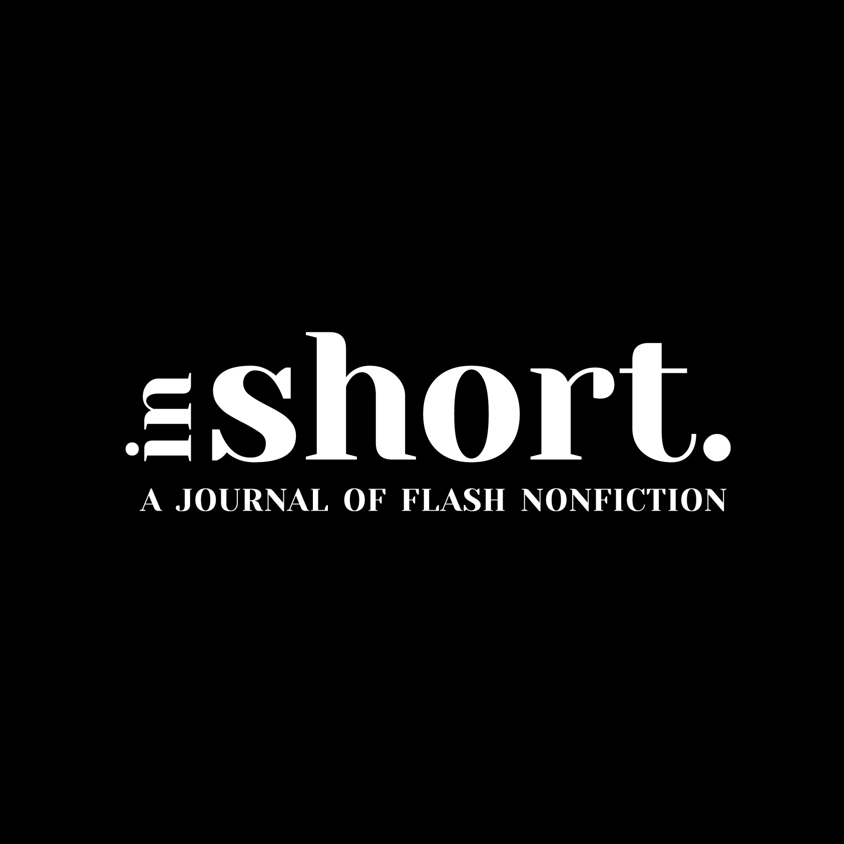 In Short: A Journal of Flash Nonfiction – Submissions cover artwork
